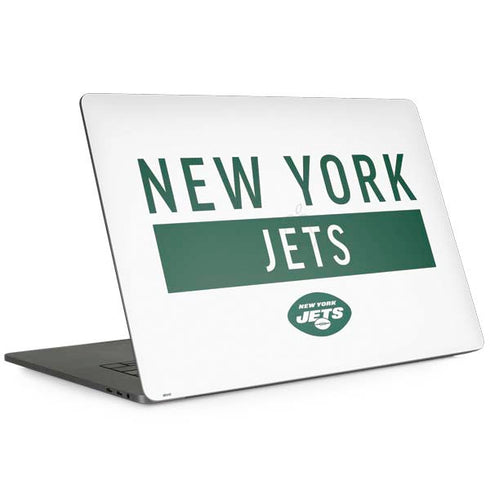 NFL New York Jets White Performance Series Apple MacBook Pro 15-inch Skin